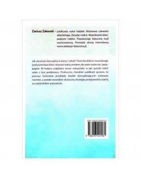 Rozumna dyscyplina - okładka tył
Tylna okładka książki Rozumna dyscyplina Dariusz Zalewski