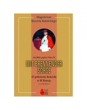 Mit brennender Sorge - okładka przód
Przednia okładka encyklika Mit brennender Sorge Pius XI